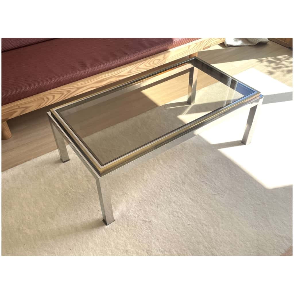 Table basse de Willy Rizzo – modèle Flaminia – vers 1970 7