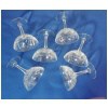 6 GRANDES COUPES A CHAMPAGNE EN CRISTAL. cristallerie de Lorraine 10