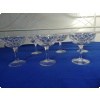 6 GRANDES COUPES A CHAMPAGNE EN CRISTAL. cristallerie de Lorraine 8