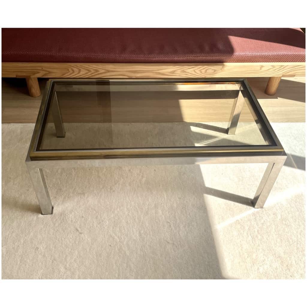 Table basse de Willy Rizzo – modèle Flaminia – vers 1970 8