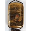 Inro à 4 cases en laque époque Edo 19ème 13