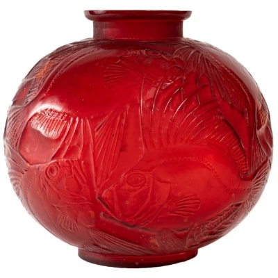 René Lalique – “Fish” vase 3