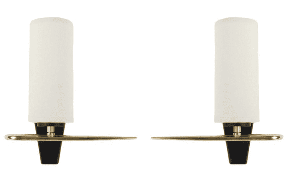 1950 Pair of Maison Arlus sconces