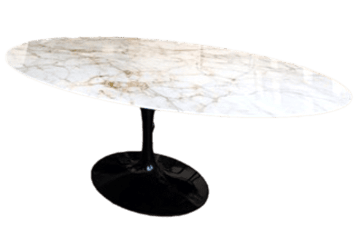 Eero SAARINEN – Edition KNOLL ,table ovale « TULIP » 3