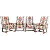 Ensemble de quatre fauteuils de style Louis XIV 15