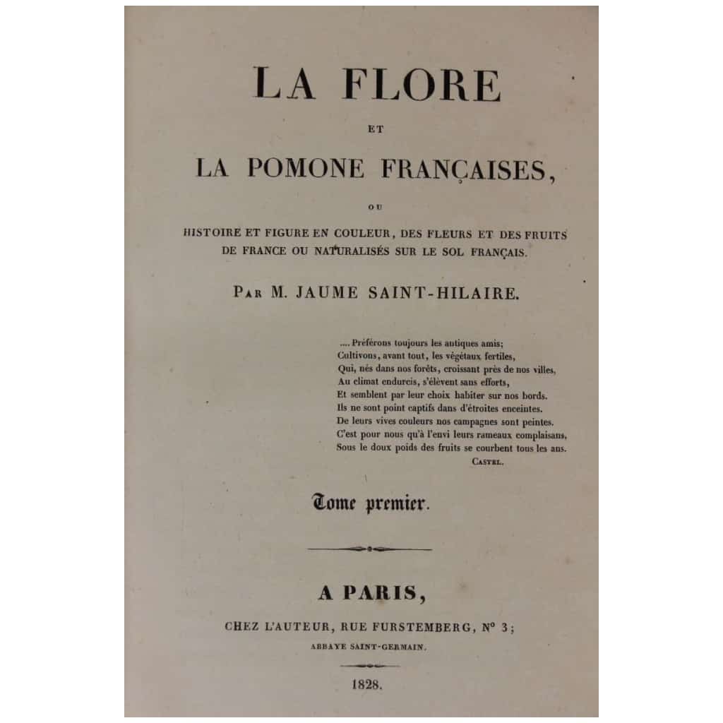 The Flora and the Pomona, the publication of which ruined its author 6