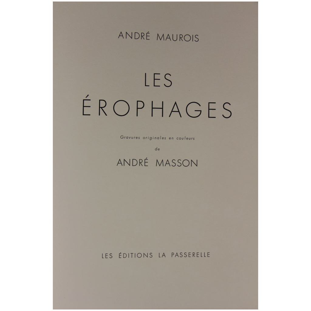 Les Erophages, illustrés par André Masson 7