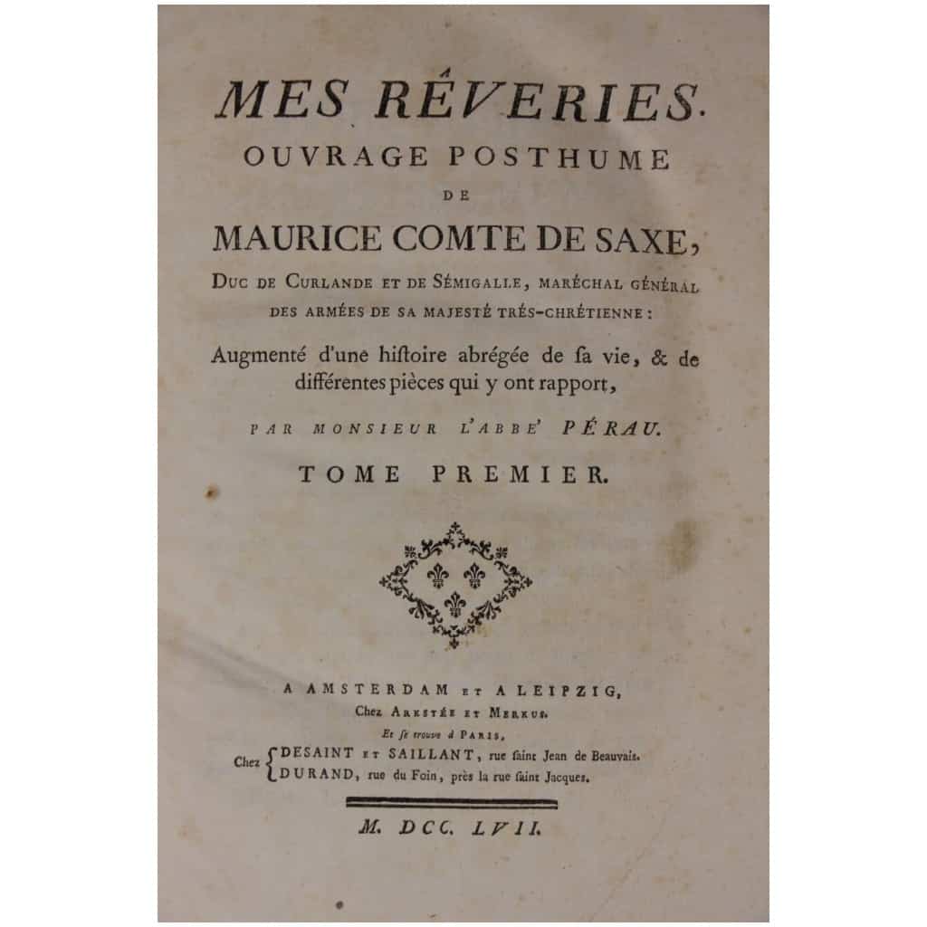 Les Rêveries du Maréchal de Saxe 7