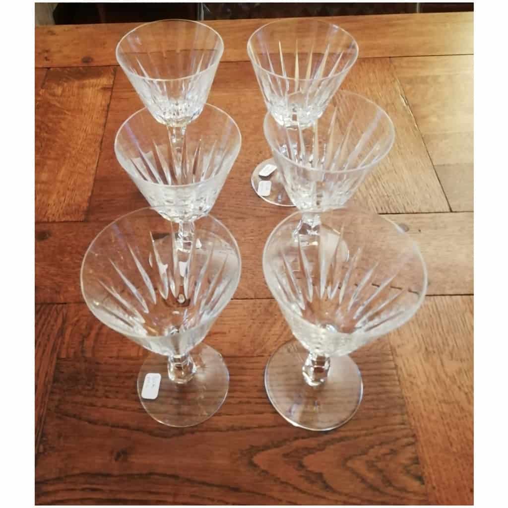 23 VILLEROY AND BOCH CRYSTAL GLASSES Messina 5 model