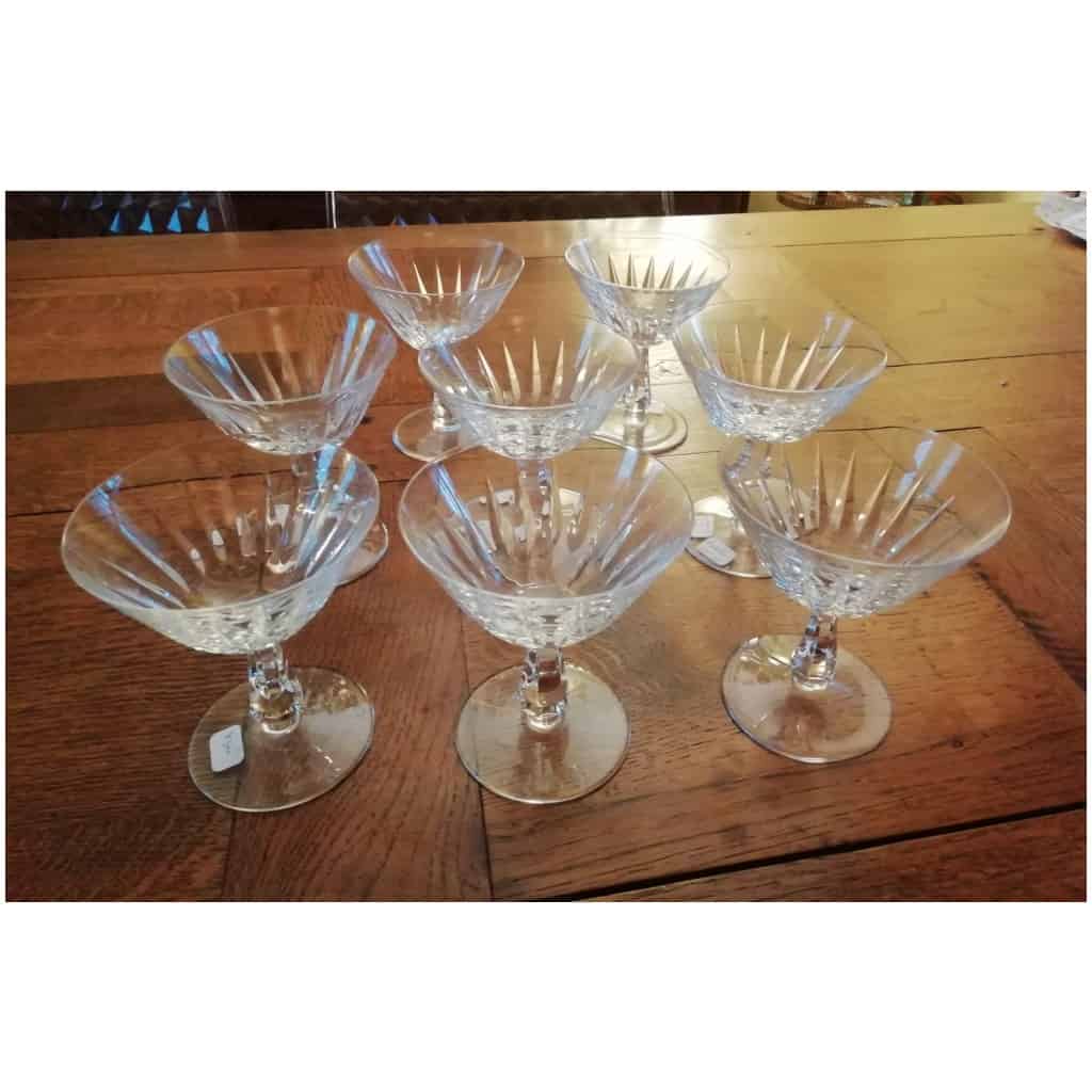 23 VILLEROY AND BOCH CRYSTAL GLASSES Messina 4 model