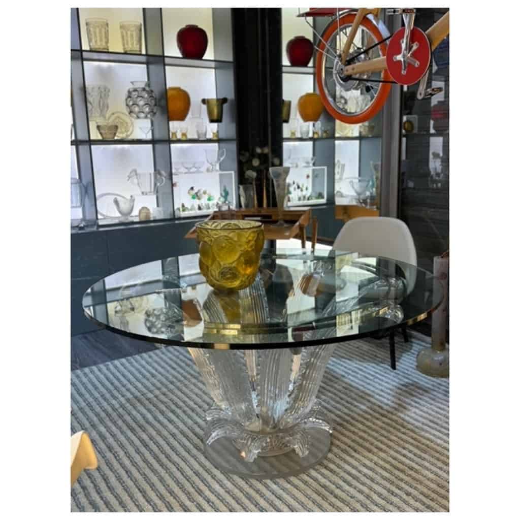 Cristal Lalique Table « CACTUS » 16