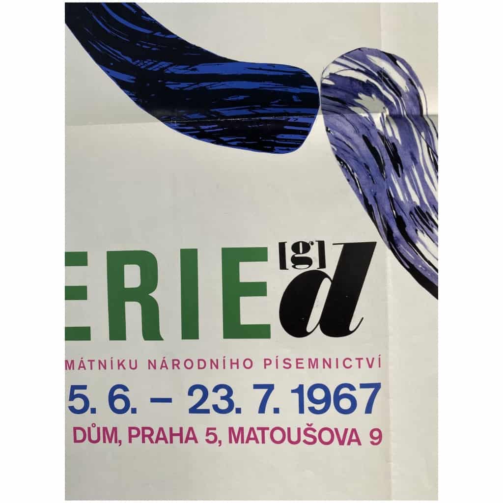 Salvador Dali Portfolio expo Prague 1967 6