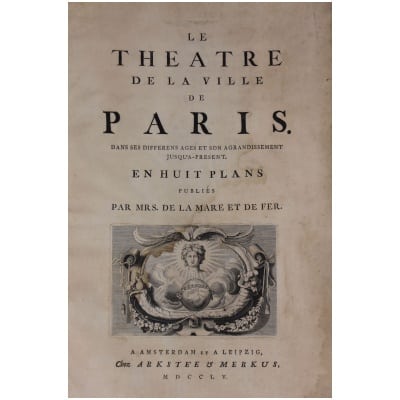 Atlas illustrant l’évolution historique de la ville de Paris