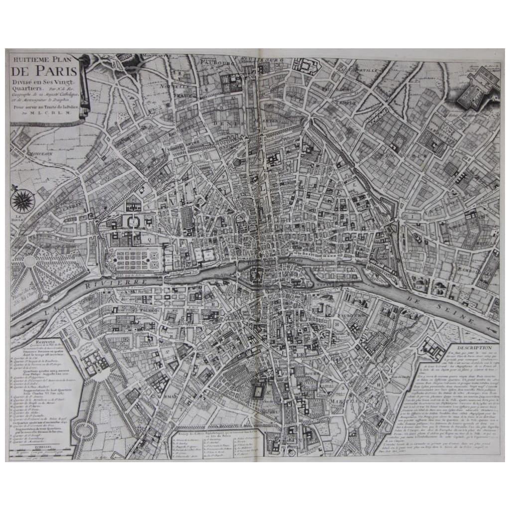 Atlas illustrating the historical evolution of the city of Paris 6