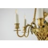 Lustre de style Louis XVI en bronze doré. Circa 1900. 33