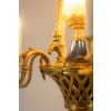 Lustre de style Louis XVI en bronze doré. Circa 1900. 30