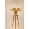 Lustre de style Louis XVI en bronze doré. Circa 1900. 28