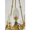 Lustre de style Louis XVI en bronze doré. Circa 1900. 26