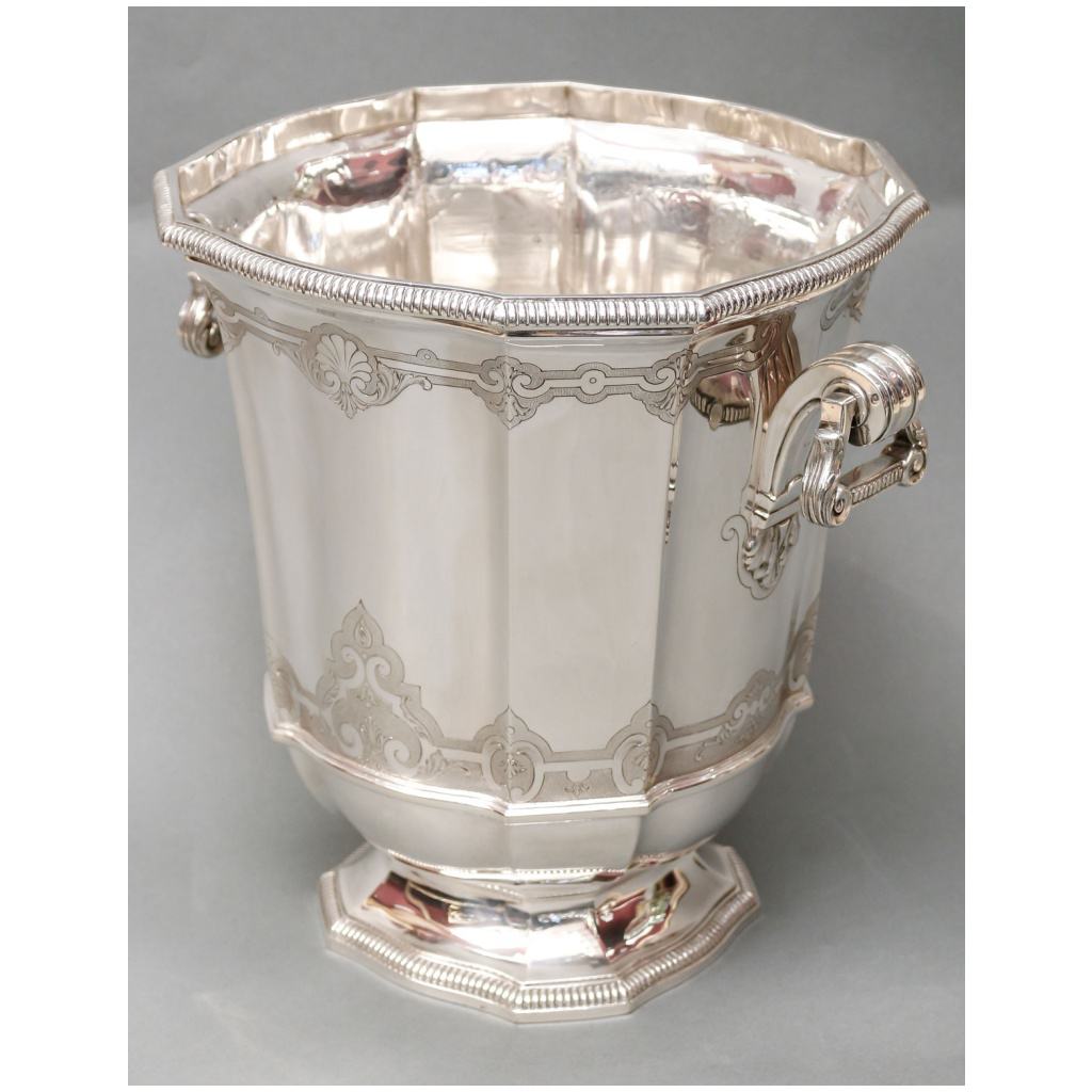IMPORTANT SILVER COOLER BY ROUSSEL-DOUTRE 11th century XNUMX