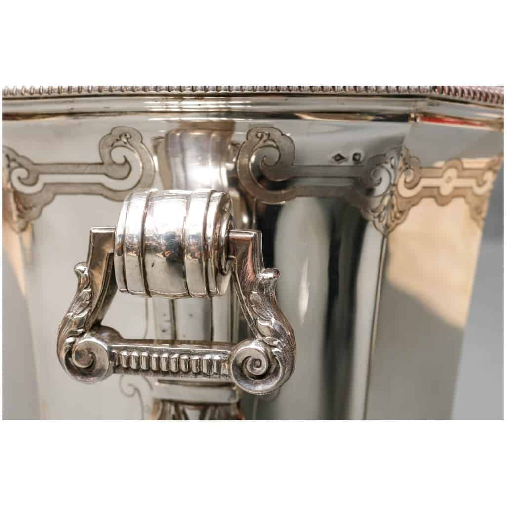 IMPORTANT SILVER COOLER BY ROUSSEL-DOUTRE 21th century XNUMX