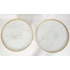 Pair of Louis style hot water bottles XVI. 17