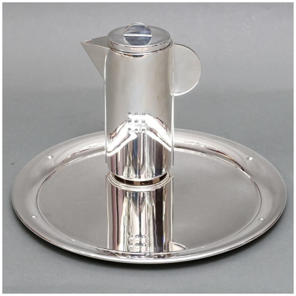 CLETO MUNARI (1930) MINIMALISM SILVER SERVICE VICENZA 12th C.