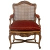 Jean Mocqué, Paire de fauteuils canné de style Régence, XXe siècle 17