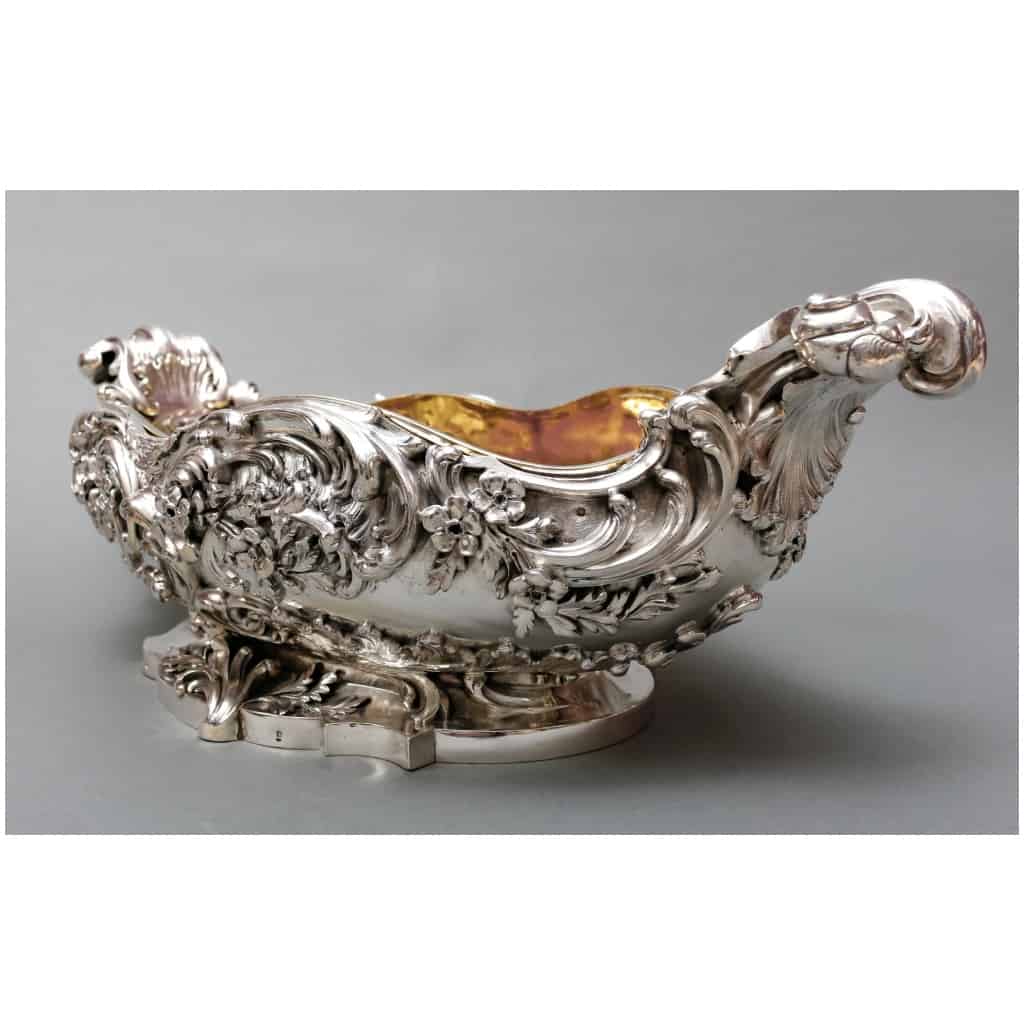 TIFFANY & CO – IMPORTANT PERIOD STERLING SILVER PLANTER XIXTH CENTURY 19