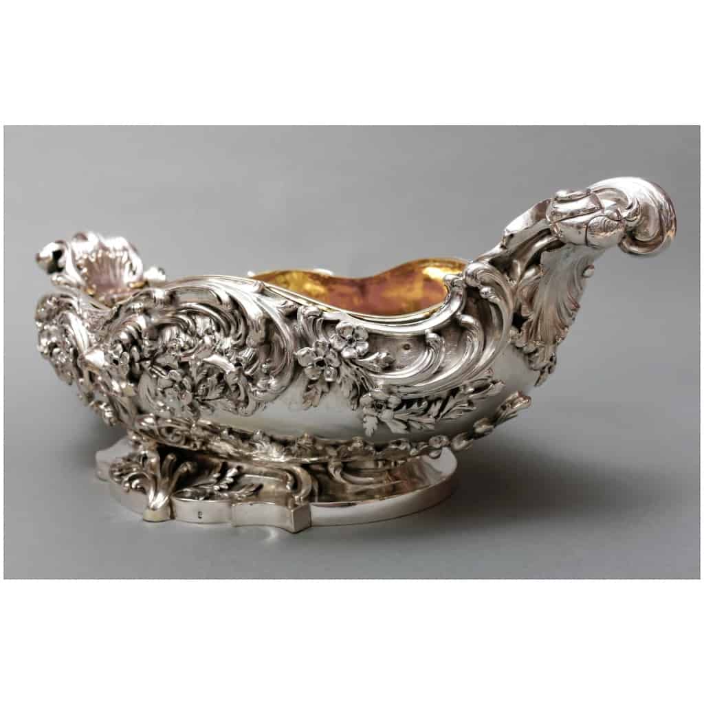 TIFFANY & CO – IMPORTANT PERIOD STERLING SILVER PLANTER XIXTH CENTURY 20