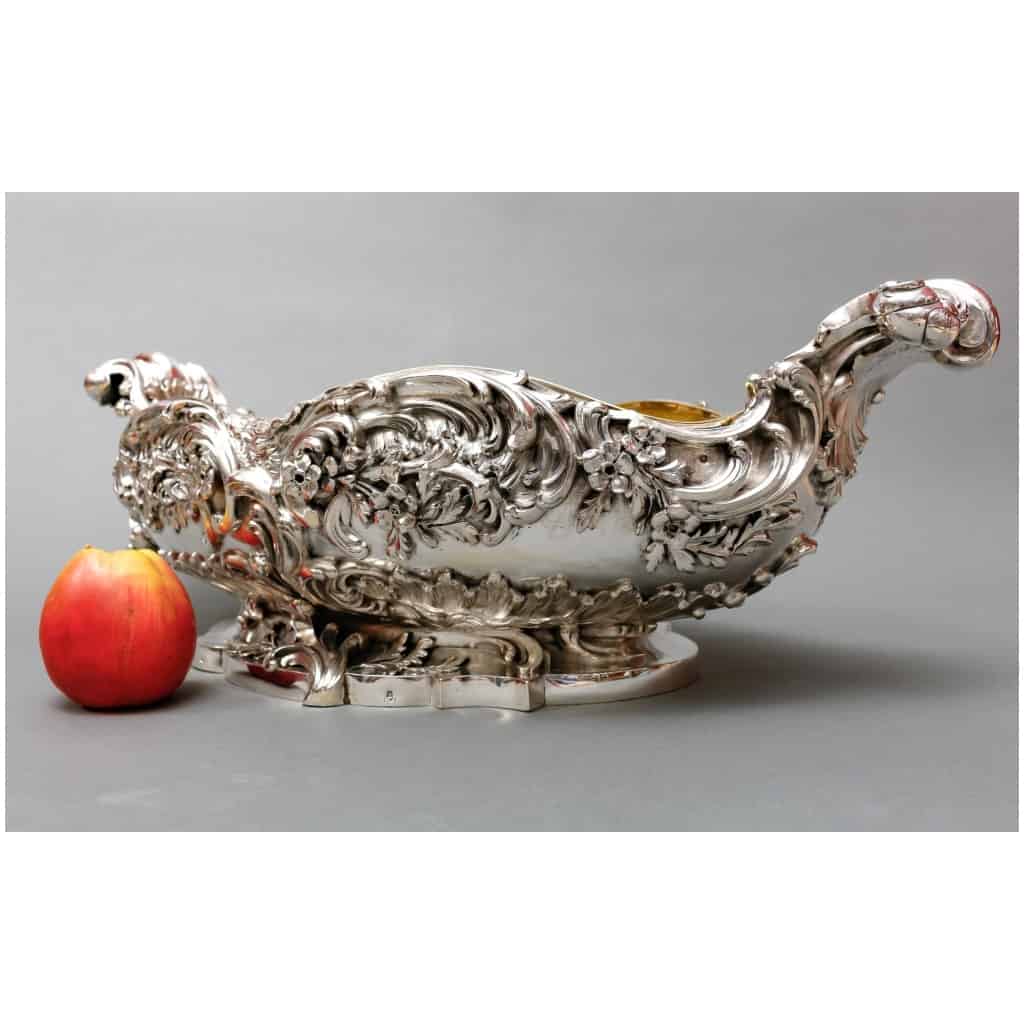 TIFFANY & CO – IMPORTANT PERIOD STERLING SILVER PLANTER XIXTH CENTURY 22