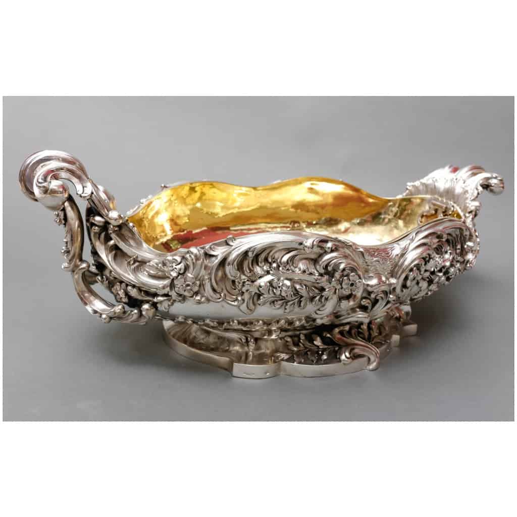 TIFFANY & CO – IMPORTANT PERIOD STERLING SILVER PLANTER XIXTH CENTURY 29