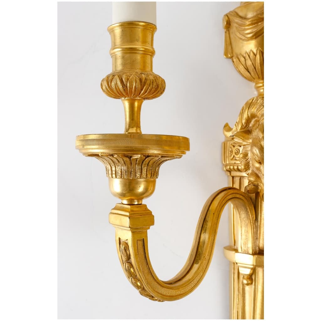 Pair of Louis style sconces XVI. 4