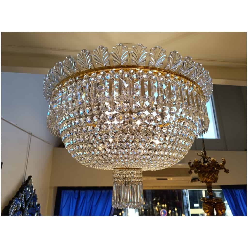 Large Corbeille chandelier – Maison Baccarat 3