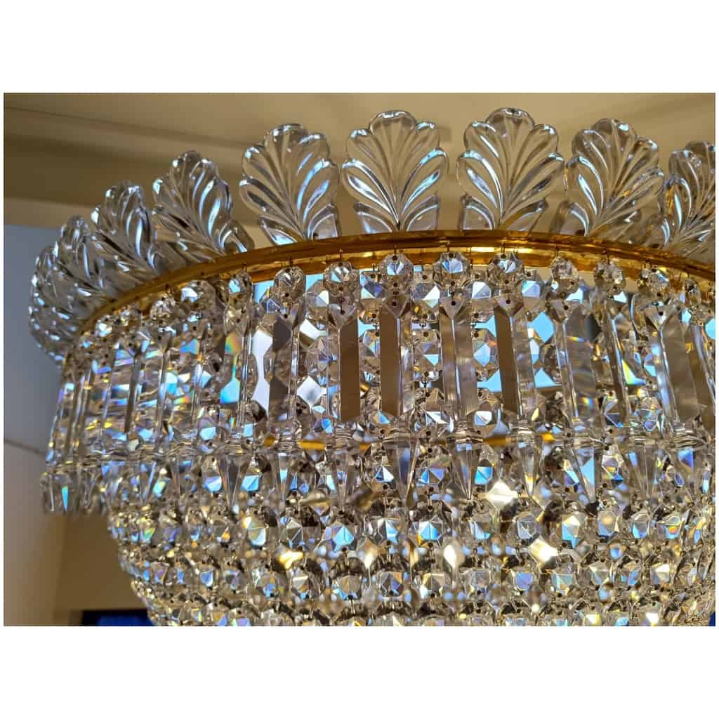 Large Corbeille chandelier – Maison Baccarat 8