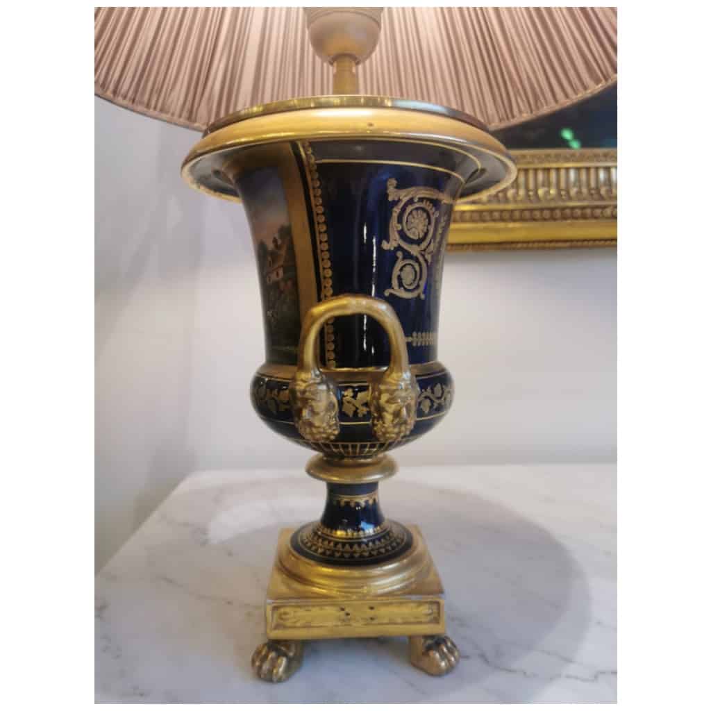 Paire De Lampes En Porcelaine Limoges 5