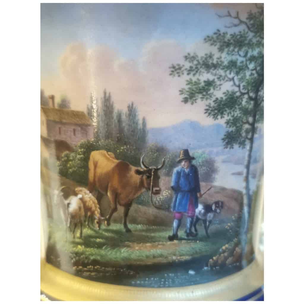Paire De Lampes En Porcelaine Limoges 10