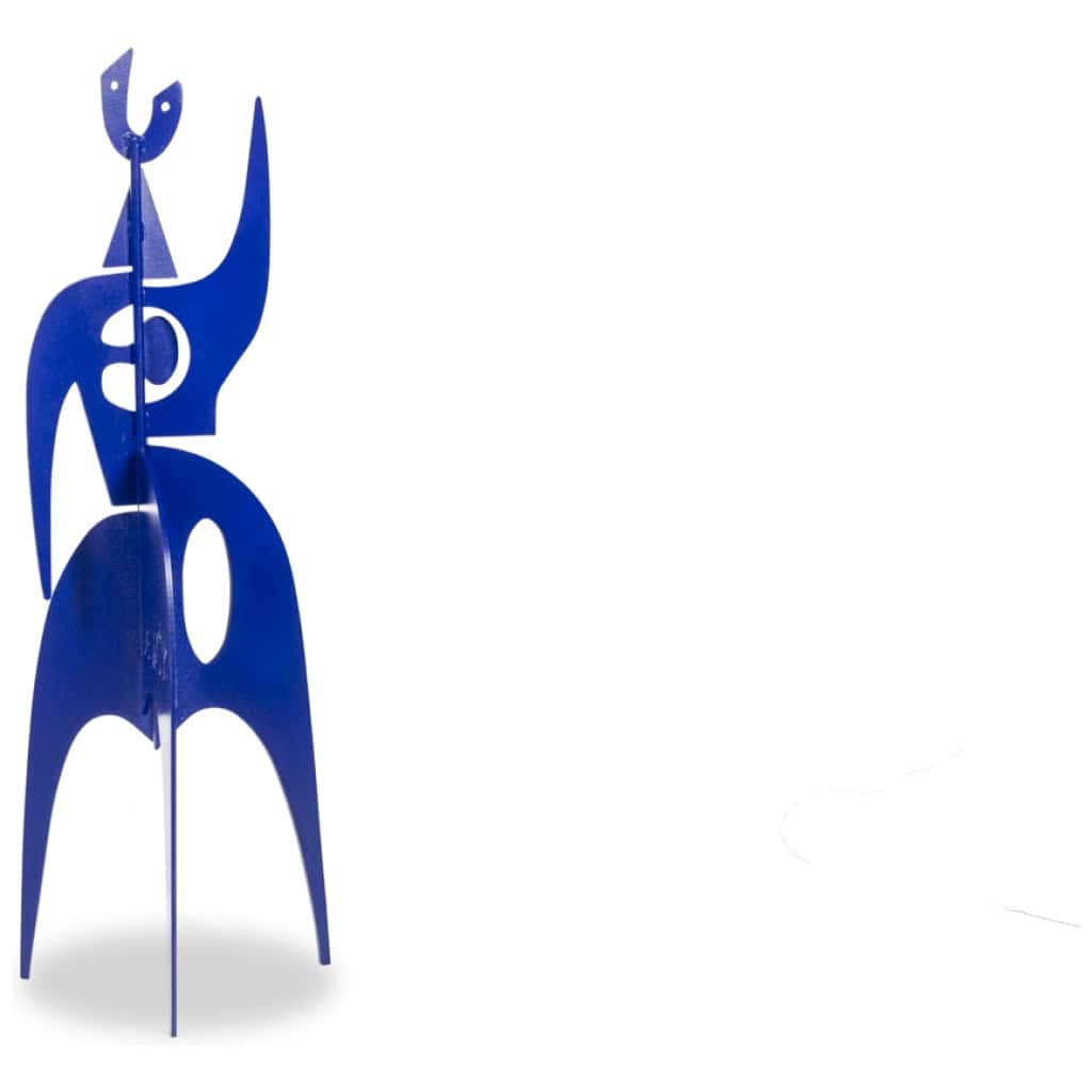 Standing sculpture entitled “Jouve”. Contemporary work. 3
