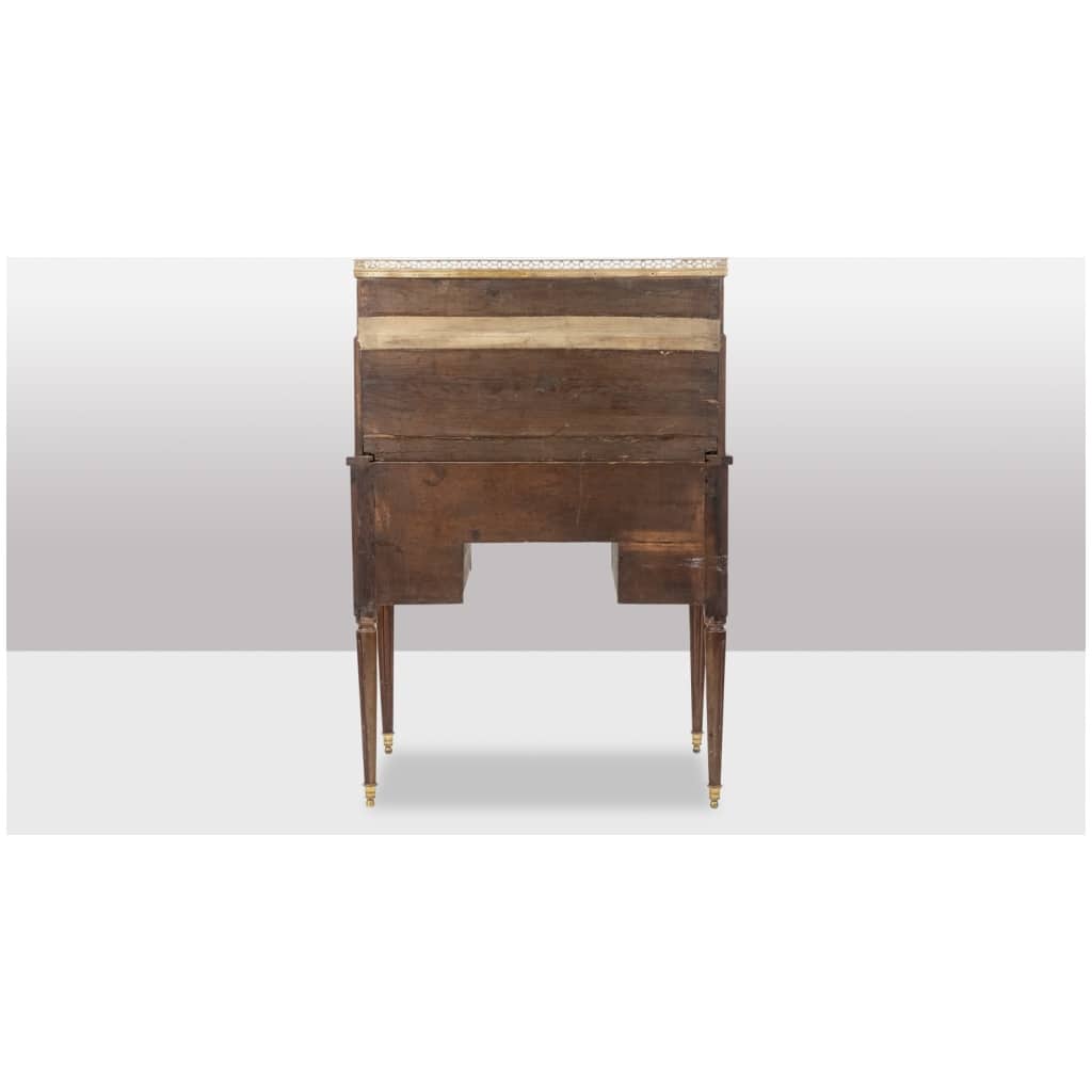 Desk – or secretary, cylinder, mahogany. Late period XVIIIAnd. 20