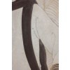 Toile peinte de style Art déco. Travail contemporain. 15