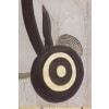 Toile peinte de style Art déco. Travail contemporain. 12