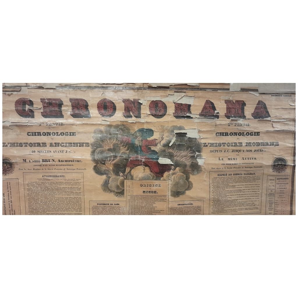 Chronorama, Chronologie En 2 Parties, Histoire Ancienne Et Moderne, César Moreau 4