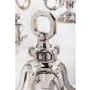 ORFÈVRE G. KELLER -PAIRE DE CANDÉLABRES ARGENT MASSIF ART DÉCO 17
