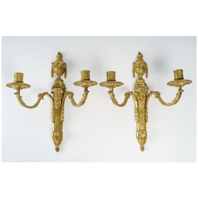 Pair of Louis period sconces XVI (1774 - 1793).