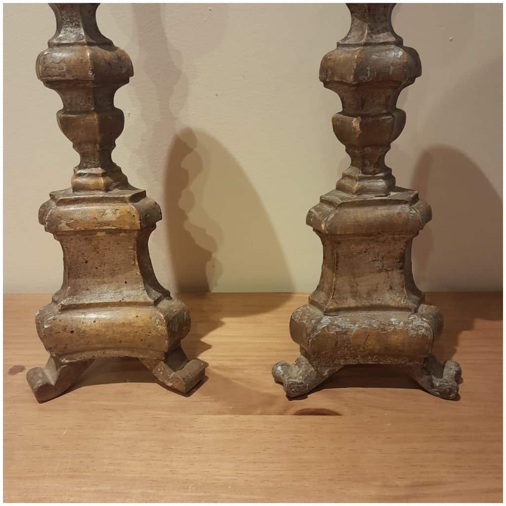 Pair Of Candlesticks, XVIIIth, Silverwood 5