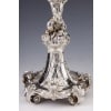 ORFEVRE MERITE – PAIRE DE CANDÉLABRES EN ARGENT MASSIF XIXE 54
