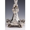 ORFEVRE MERITE – PAIRE DE CANDÉLABRES EN ARGENT MASSIF XIXE 55