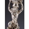 ORFEVRE MERITE – PAIRE DE CANDÉLABRES EN ARGENT MASSIF XIXE 56