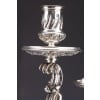 ORFEVRE MERITE – PAIRE DE CANDÉLABRES EN ARGENT MASSIF XIXE 66