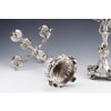 ORFEVRE MERITE – PAIRE DE CANDÉLABRES EN ARGENT MASSIF XIXE 67