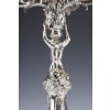 ORFEVRE MERITE – PAIRE DE CANDÉLABRES EN ARGENT MASSIF XIXE 72